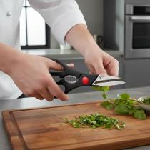 Tesoura de Cozinha Easy Sharp em Aço Inoxidável 21cm