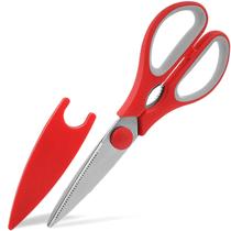 Tesoura De Cozinha Inox Multiuso Suporte Com Imã - Mimo Style