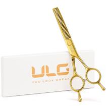 Tesoura de desbaste ULG Professional Tesoura para cortar cabelo de 6,5"