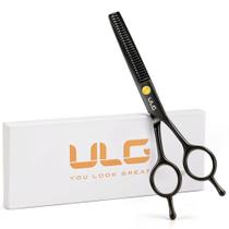 Tesoura de desbaste ULG Professional Tesoura para cortar cabelo de 6,5"