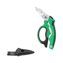 Tesoura De Eletricista 6 7 8 Polegadas, Decapador De Fios, Cortador, Crimpador, Tesoura De Cabo Com Tesoura De Eletricista 6 7 8 Polegadas, Decapador De Fios, Cortador, Crimpador, Tesoura De Cabo Com