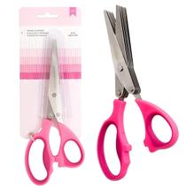 Tesoura de Franja American Craft Fringe Scissor Pink - 320653