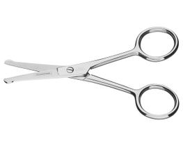 Tesoura de Pelos e Unha para Bebês Tramontina em Aço Inox 4" Tesoura de Pelos e Unha para Bebês Tramontina em Aço Inox 4"