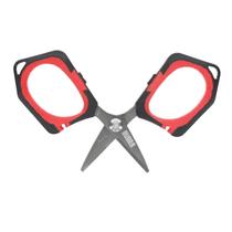 Tesoura de pesca BUBBA Micro de 3,25 polegadas com lâminas de nitreto de titânio