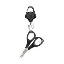 Tesoura De Pesca S01 Com Cortador De Linha Trançada E Função De Retrator Ou Anel Divisor Tesoura De Pesca S01 Com Cortador De Linha Trançada E Função De Retrator Ou Anel Divisor