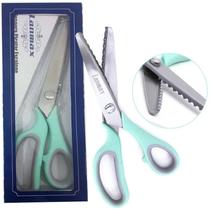 Tesoura De Picotar Escalope Ondulada Tecido Papel Profission