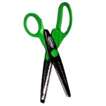 Tesoura de Picotar Zig-Zag de Inox 16.5cm Colorida