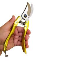 Tesoura De Poda Jardinagem 8" Sk-5 Com Mola Em Metal