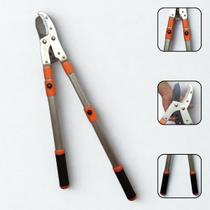 Tesoura de Poda Telescópica Para Jardinagem Podador de Galhos Alto Tesoura de Jardim