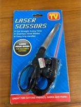 Tesoura De Precisão Com Guia Laser Para Tecido E Papel