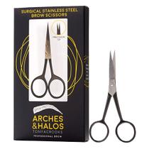 Tesoura de sobrancelha Arches & Halos Surgical em Aço Inoxidável Tesoura de sobrancelha Arches & Halos Surgical em Aço Inoxidável