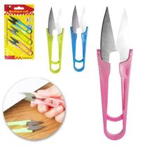 Tesoura De Tecelao De Inox Boutique Suit 4'' Com 3 Pecas - Almega