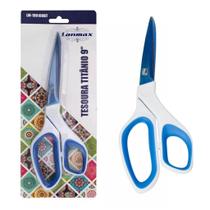 Tesoura de Titânio Multiuso Lanmax Corte Profissional Costura e Cozinha