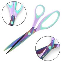 Tesoura De Titânio Princess Cabo Soft Corte Profissional