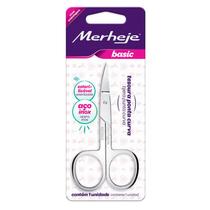 Tesoura de Unha Ponta Curva 3 1/2 Merheje Basic