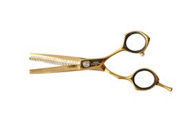 Tesoura Desfiadeira Salles Profissional 5.5 Dourada Tesoura Desfiadeira Salles Profissional 5.5 Dourada