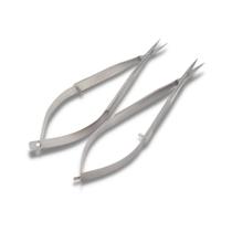 Tesoura Designer de Sobrancelha Profissional com Lâminas Retas e Alças Ergonômicas