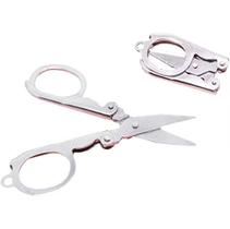 Tesoura Dobrável Multiuso de Bolso em Aço Inox