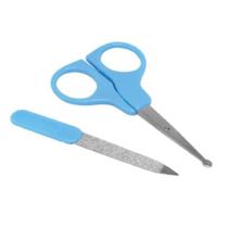 Tesoura e Lixa para Unhas Pais e Filhos - Azul Tesoura e Lixa para Unhas Pais e Filhos - Azul