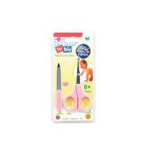 Tesoura e Lixa Rosa - Pais e Filhos Ref 7786