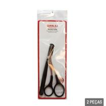 Tesoura e Pinça Para Sobrancelha 2 Peças Color Tesoura e Pinça Para Sobrancelha 2 Peças Color