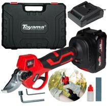 Tesoura Elétrica de Poda Portátil Brushless 25mm de Corte Bivolt 110v 220v Maleta Toyama Tesoura Elétrica de Poda Portátil Brushless 25mm de Corte Bivolt 110v 220v Maleta Toyama