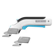 Tesoura elétrica de tecido BLACK+DECKER 4V MAX Cordless White Tesoura elétrica de tecido BLACK+DECKER 4V MAX Cordless White
