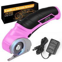 Tesoura elétrica sem fio AMZBUY para cortar papelão