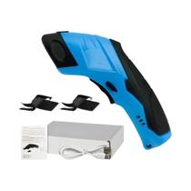 Tesoura Elétrica Sem Fio Para Costura Com Carregamento USB Para Cortar Tecido De Algodão E Couro Tesoura Elétrica Sem Fio Para Costura Com Carregamento USB Para Cortar Tecido De Algodão E Couro