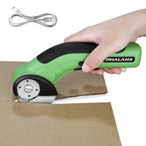 Tesoura Elétrica Sem Fio PHALANX 4V - Cortador de Papelão