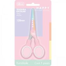Tesoura Escolar 128mm Happy
