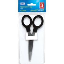 Tesoura escolar 13,2cm preto T402 Tilibra Tesoura escolar 13,2cm preto T402 Tilibra
