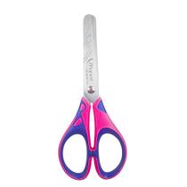 Tesoura Escolar 13cm Essentials Pulse Soft Colorida Cabo Emborrachado Maped