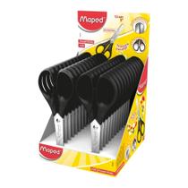 TESOURA ESCOLAR 13cm MAPED ESSENTIALS - CAIXA C/24un - PRETA