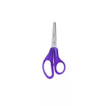 Tesoura Escolar 13cm Ponta Redonda Zoom BRW