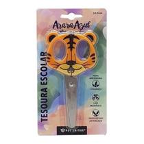 Tesoura Escolar - Arara Azul Kids / Leão