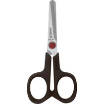 Tesoura Escolar Bolso Ponto Vermelho 11CM