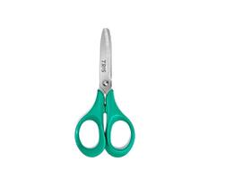 Tesoura Escolar Class Sem Ponta 13cm-ergonômica Verde