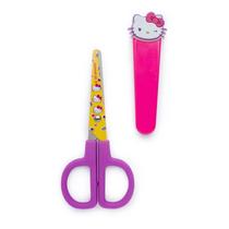 Tesoura Escolar Com Capa Protetora Hello Kitty - Leo&Leo Tesoura Escolar Com Capa Protetora Hello Kitty - Leo&Leo