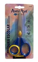 Tesoura Escolar Com Mola Amortecedora - Linha Arara Azul Kids