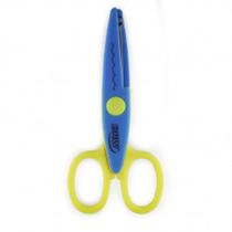 Tesoura Escolar De Picotar 13Cm - Blister Com 1Un