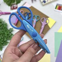 Tesoura Escolar de Picotar 13cm SkyPaper
