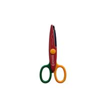 Tesoura Escolar de Picotar Papéis de Até 90G M2 Ponta Arredondada Cabo Plástico 13 cm Colorido Mundial Tesoura Escolar de Picotar Papéis de Até 90G M2 Ponta Arredondada Cabo Plástico 13 cm Colorido Mundial