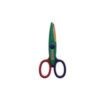 Tesoura Escolar de Picotar Papéis de Até 90G M2 Ponta Arredondada Cabo Plástico 13 cm Colorido Mundial Tesoura Escolar de Picotar Papéis de Até 90G M2 Ponta Arredondada Cabo Plástico 13 cm Colorido Mundial