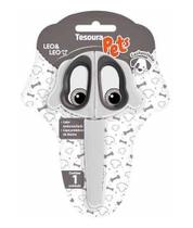 Tesoura Escolar Infantil Pets Com Capa Protetora Cachorrinho Tesoura Escolar Infantil Pets Com Capa Protetora Cachorrinho