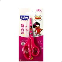 Tesoura Escolar Infantil Turma da Mônica Lyke Ponta Arredondada 13cm Personagem:Mônica Tesoura Escolar Infantil Turma da Mônica Lyke Ponta Arredondada 13cm Personagem:Mônica