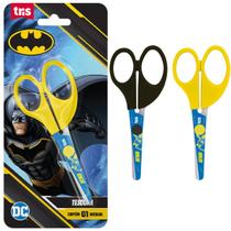 Tesoura escolar lâmina decorada - batman - 13cm - tris