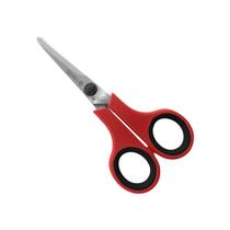 Tesoura Escolar Lâmina em Aço Inox com Cabo Plástico Vermelho Cushion Soft 5 1/4 1" - Mundial