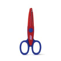 Tesoura Escolar Lyke Zig Zag 14cm 102155 TESOURA ESCOLAR LYKE ZIG ZAG AZ/VM 14CM 102155 Tesoura Escolar Lyke Zig Zag 14cm 102155 TESOURA ESCOLAR LYKE ZIG ZAG AZ/VM 14CM 102155