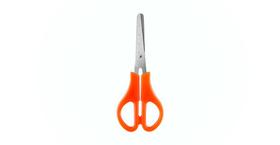 Tesoura Escolar Neon 13cm c/ régua - BRW - Unidade